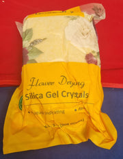 wisedry Silica Gel for Drying Flowers  Fine Crystals Color Indicating Desiccant
