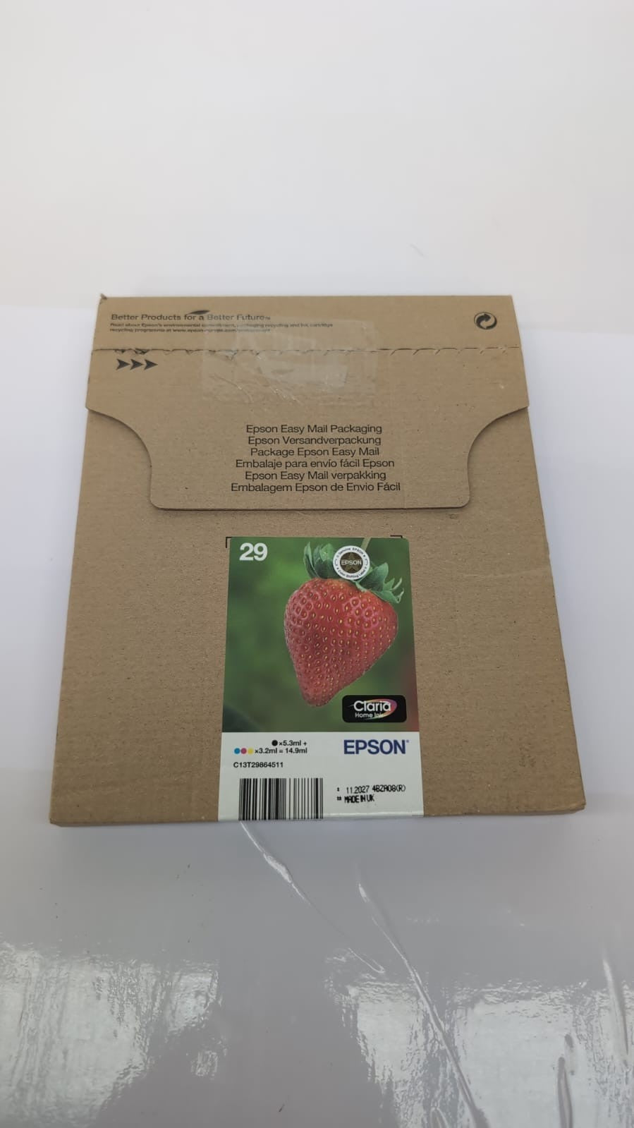 Epson 29 Strawberry Genuine Multipack,  4-colours Ink(BOX OPENED)