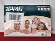 Waterproof Terry Mattress Protector, Cover Breathable Fitted Style