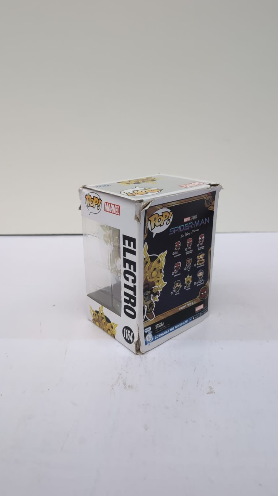 Funko Pop! Marvel: Spiderman No Way Home 2021 - Electro Finale (BOX DAMAGED)