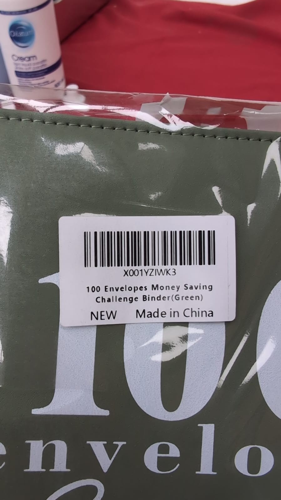 100 Envelopes Money Saving Challenge Money Saving Binder Green