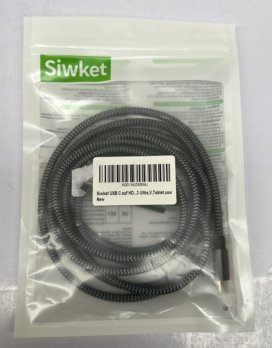 USB C to HDMI Cable [High-Speed] USB Type C to HDMI