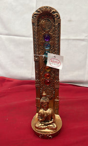 Nemesis Now Ascending Chakras Incense Burner 23.5cm, Bronze (BOX DAMAGED)
