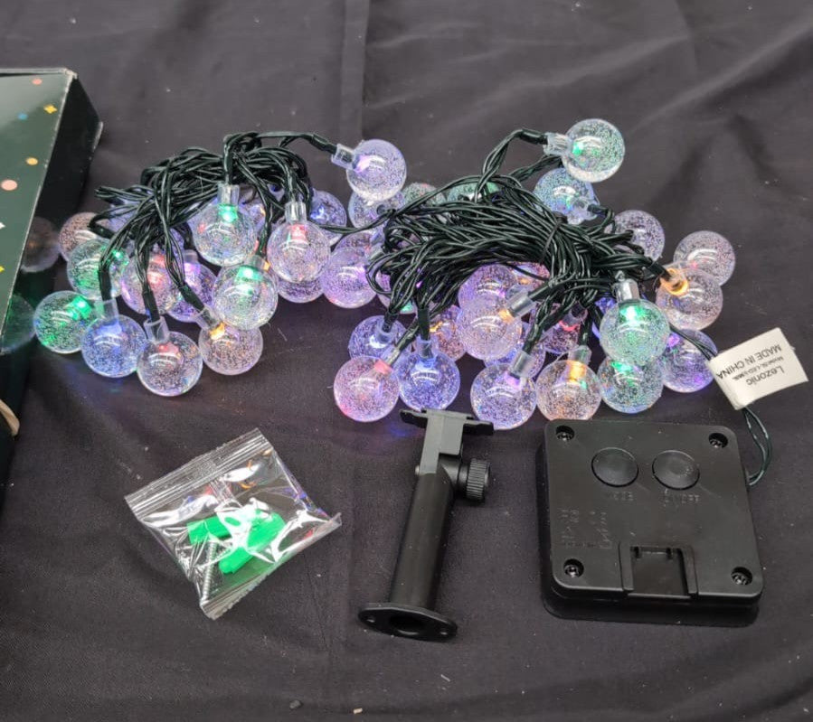 Solar Lights Outdoor Garden String (BOX DAMAGED)