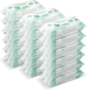by Amazon Fresh Baby Wipes, 1008 Wipes, 18 Pack of 56