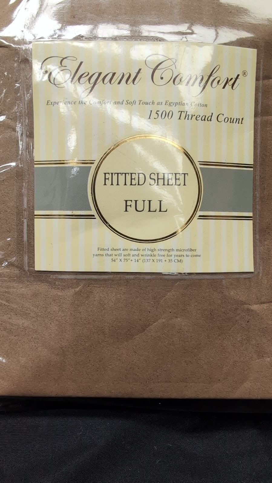 Fitted Sheet on Amazon Elegant Comfort Wrinkle-Free 1500 Thread Count