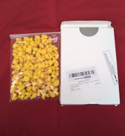 100pcs Mini Resin Ducks, Vivid Shape Tiny Ducks, Cute Baby Bath Toys, Yellow