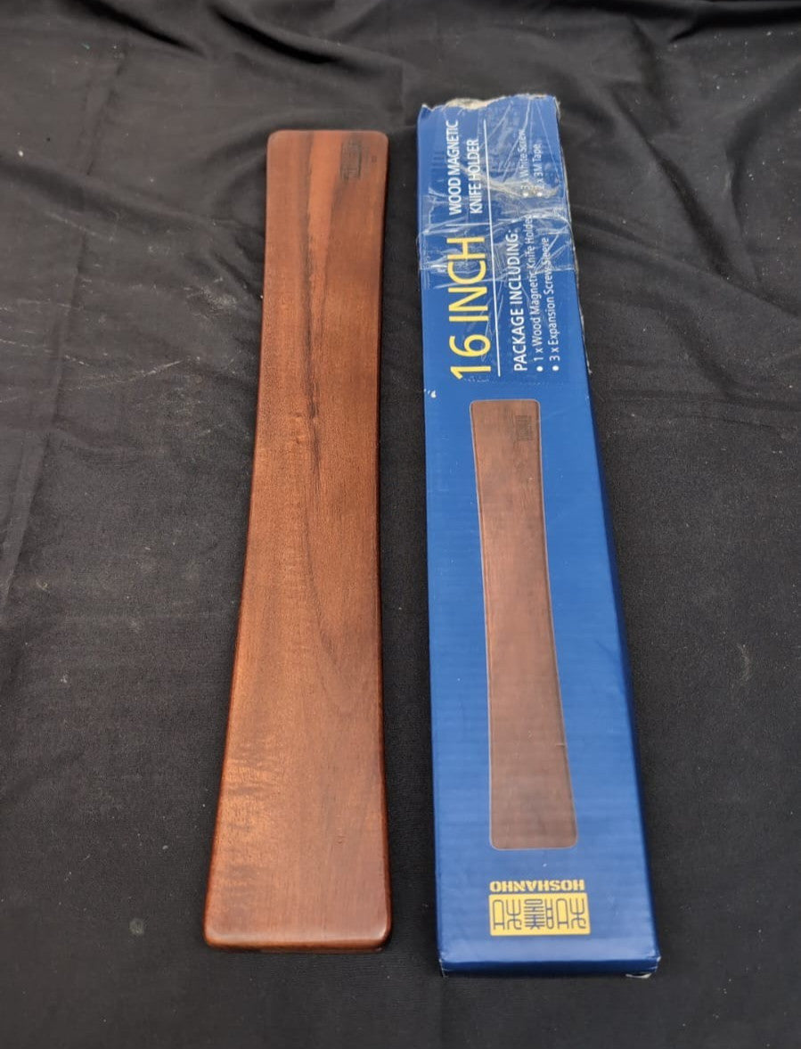 HOSHANHO Magnetic Knife Strips, Magnetic Knife Holder for Wall,16in(no fixings )