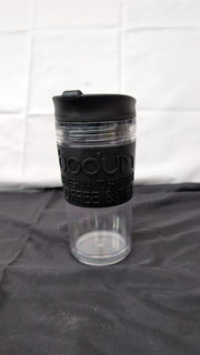 BODUM Plastic  Travel Mug, Black, 0.35 Litre(no packaging/smallscuffs)