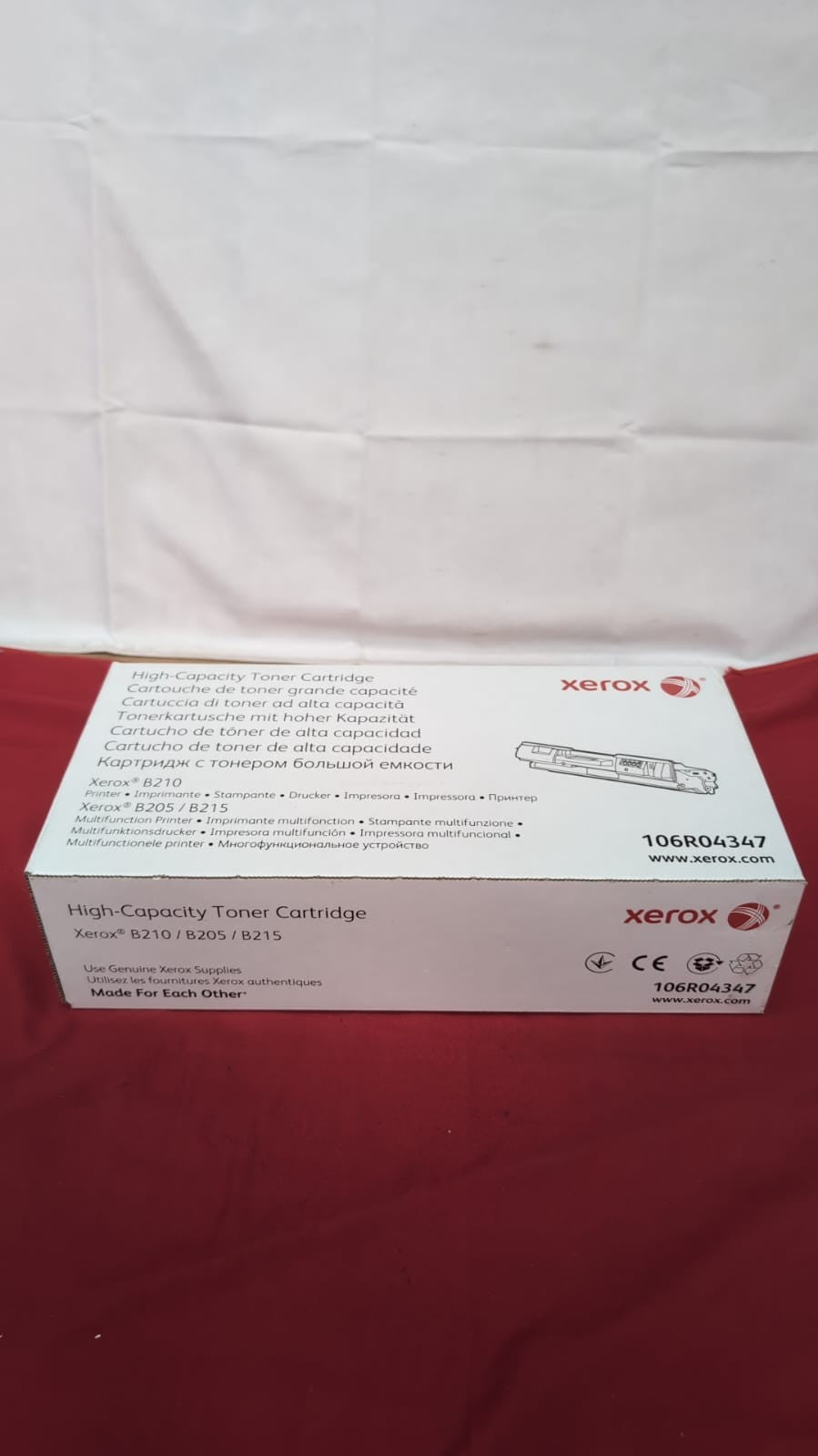 Xerox B210/B205/B215 High Capacity Black Toner Cartridge,106R04347
