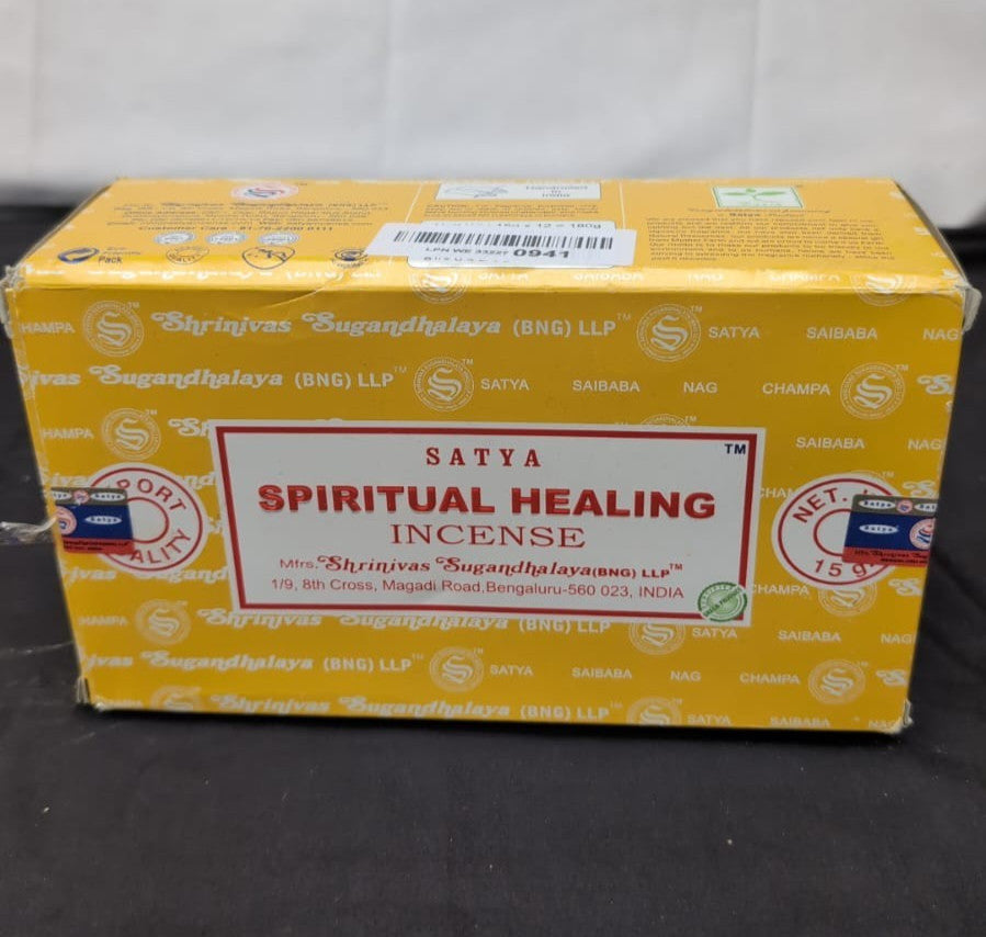 Satya Nag Champa Spiritual Healing Incense Sticks | x12 pack