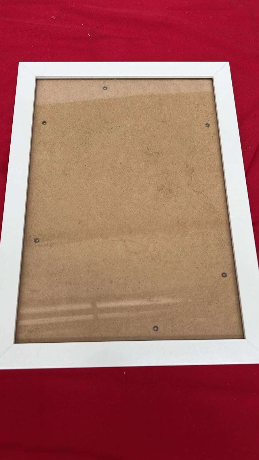 Picture Frames, 32x24 cm Photo Frame,Real Glass & Wood, WHITE