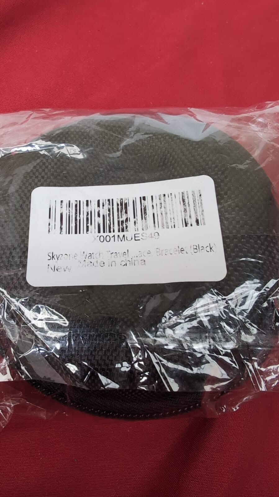 Travel Watch Case Single Storage Box for Wristwatches & Smart Watches Black