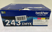 Brother TN-243BK/TN-243C/TN-243M/TN-243Y Toner Cartridges (BOX OPENED)