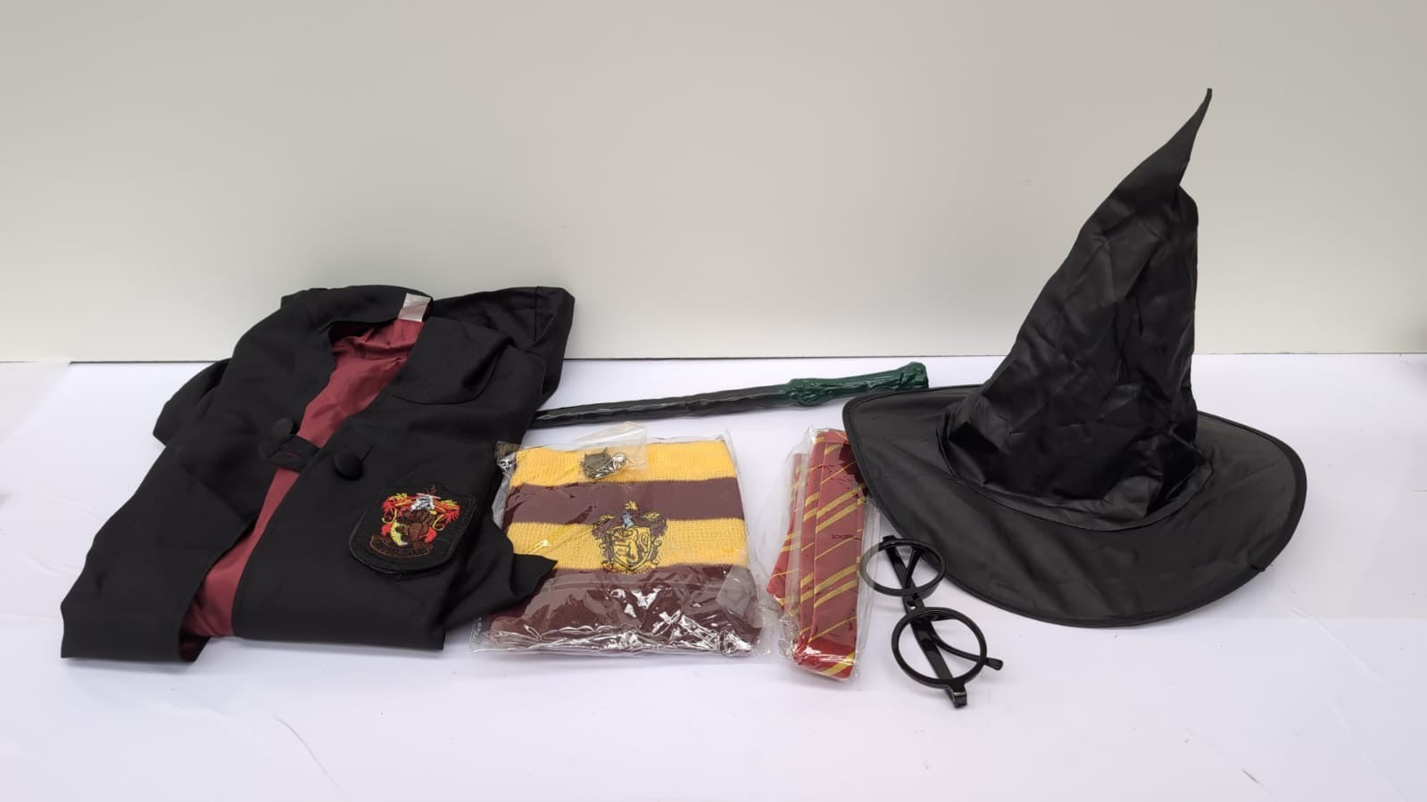 Wizard Costume Set for Kids, Wizard Fancy Dress Accessories Kit Harry Cosplay115