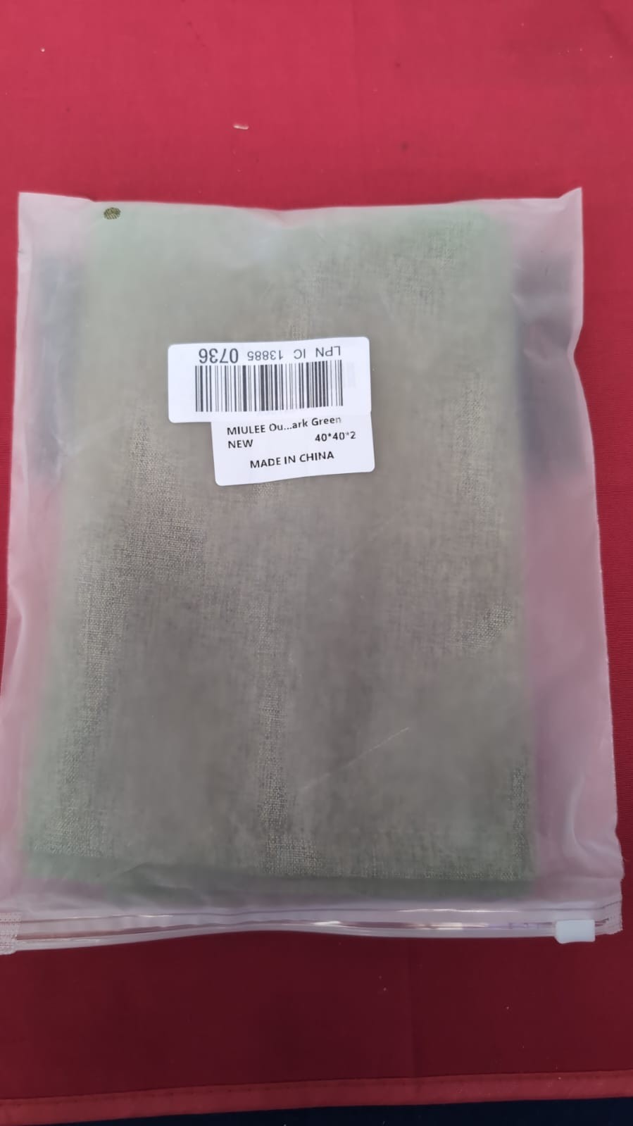 MIULEE Pillow Case Soft Cushion Cover 40x40 (2 PACK)