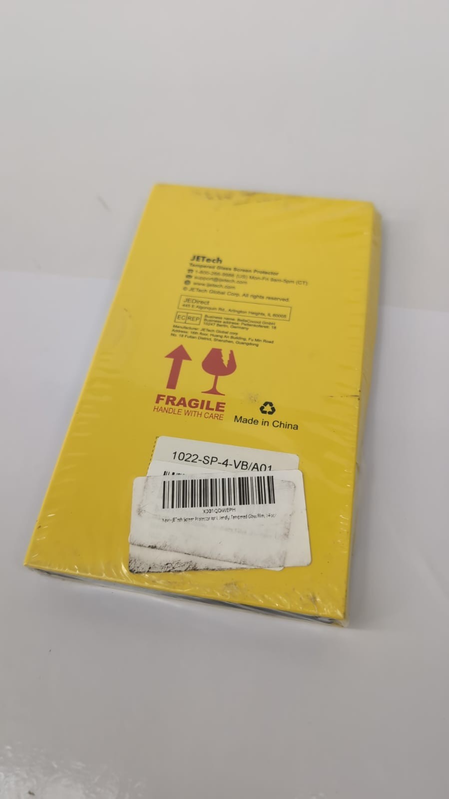 JETech Screen Protector for iPhone 11 Pro,  XS  5.8",2pack(packaging damaged)