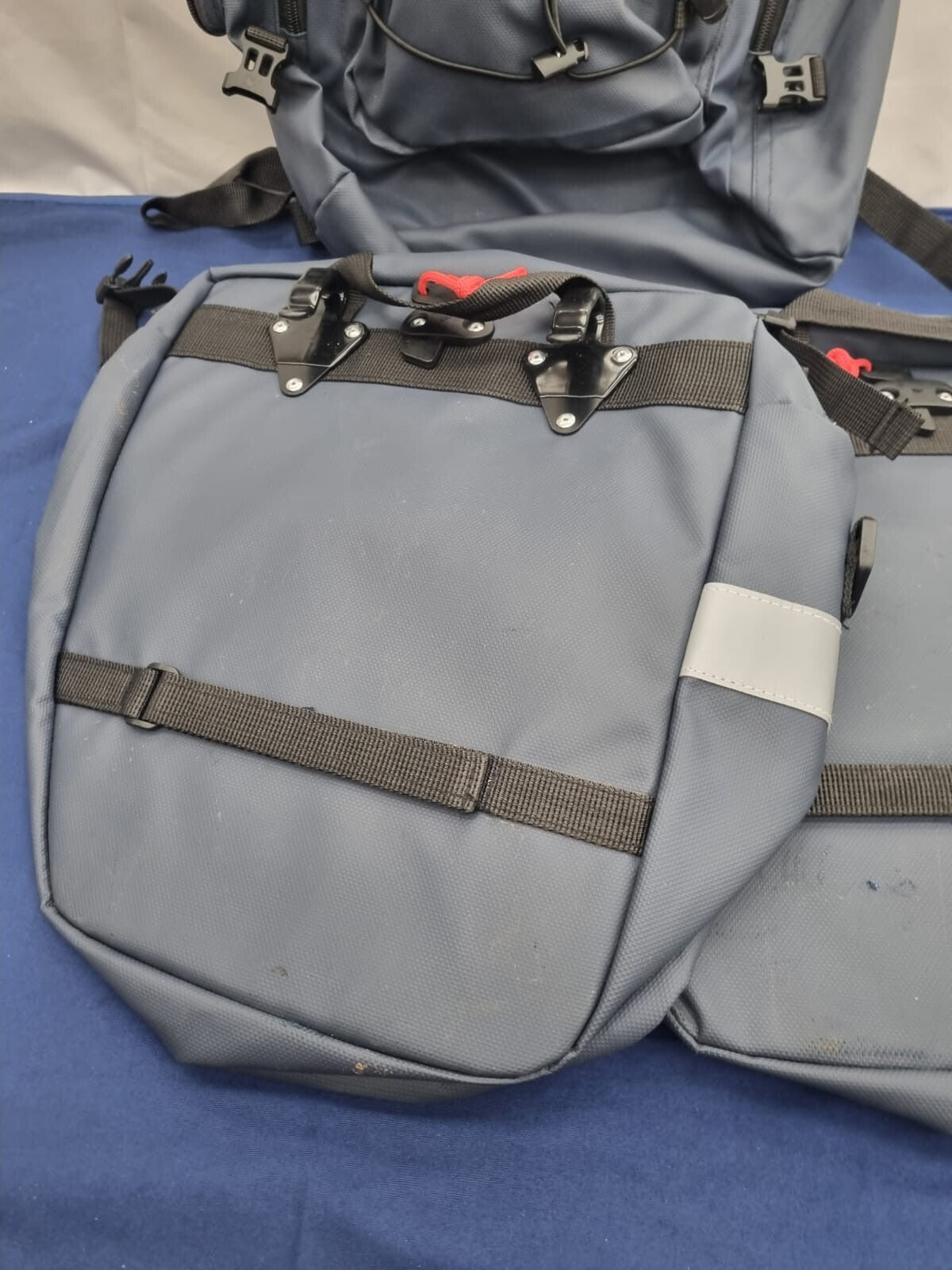 Motorcycle Seat Accessories Top Bags Case Tail Bag (3 Bags set)