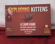 Exploding Kittens Original Edition Hilarious Game for Family Night Funny Card