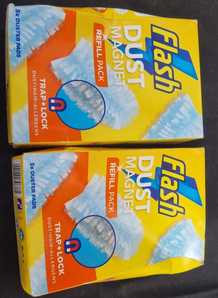 Flash Dust Magnet Trap & Lock Refills 5 (2pack)