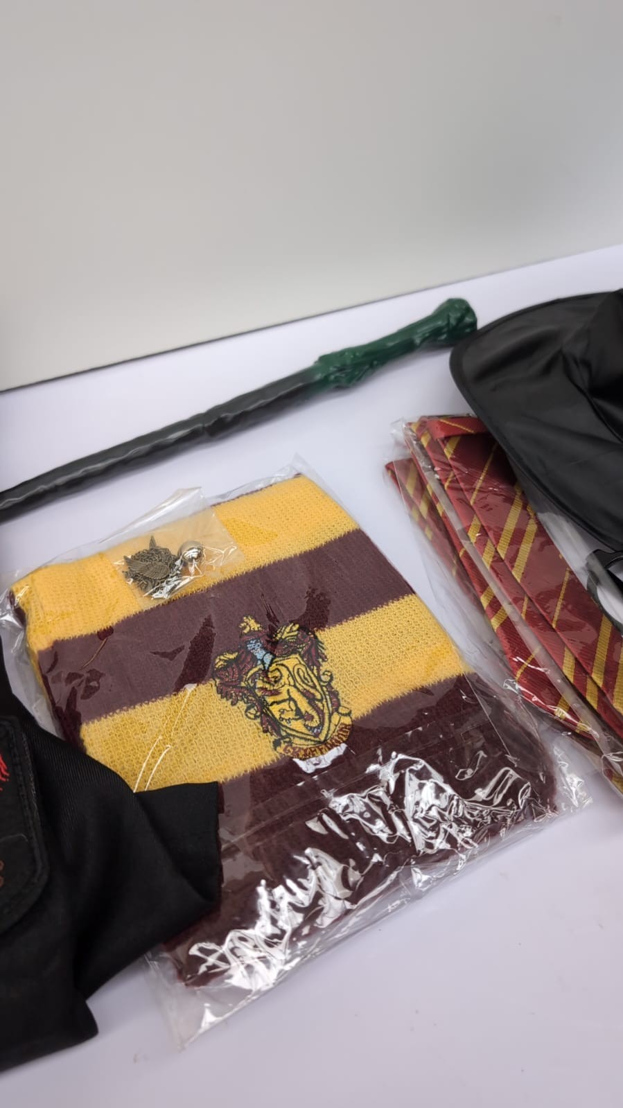 Wizard Costume Set for Kids, Wizard Fancy Dress Accessories Kit Harry Cosplay115