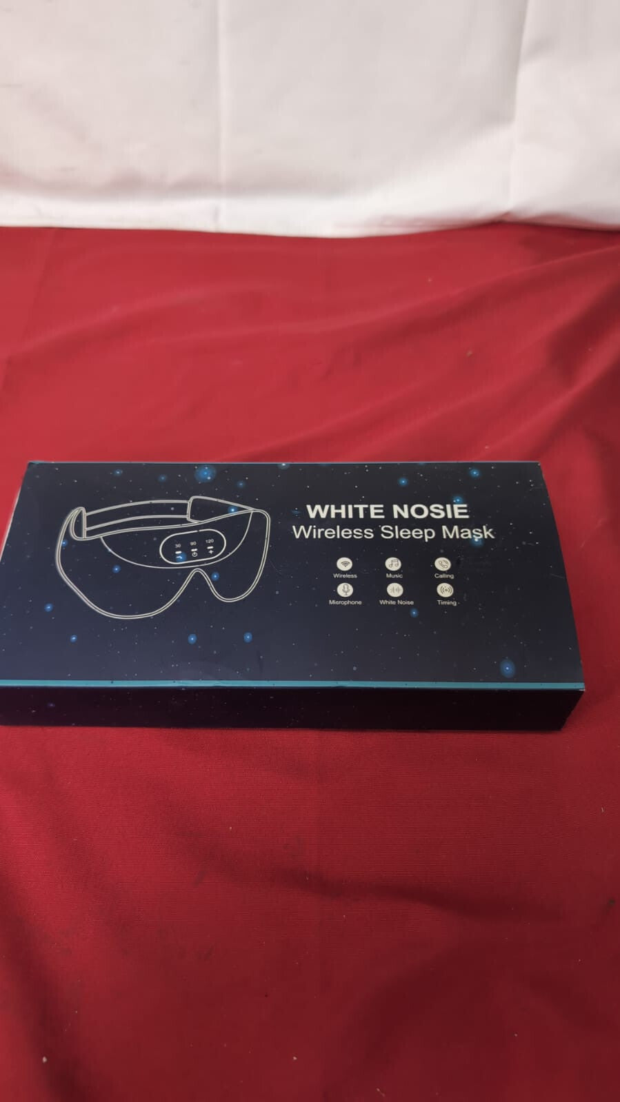 Bluetooth Sleep Mask Headphone TOPOINT Eye Waterproof Travel Bag for Travel,Nap