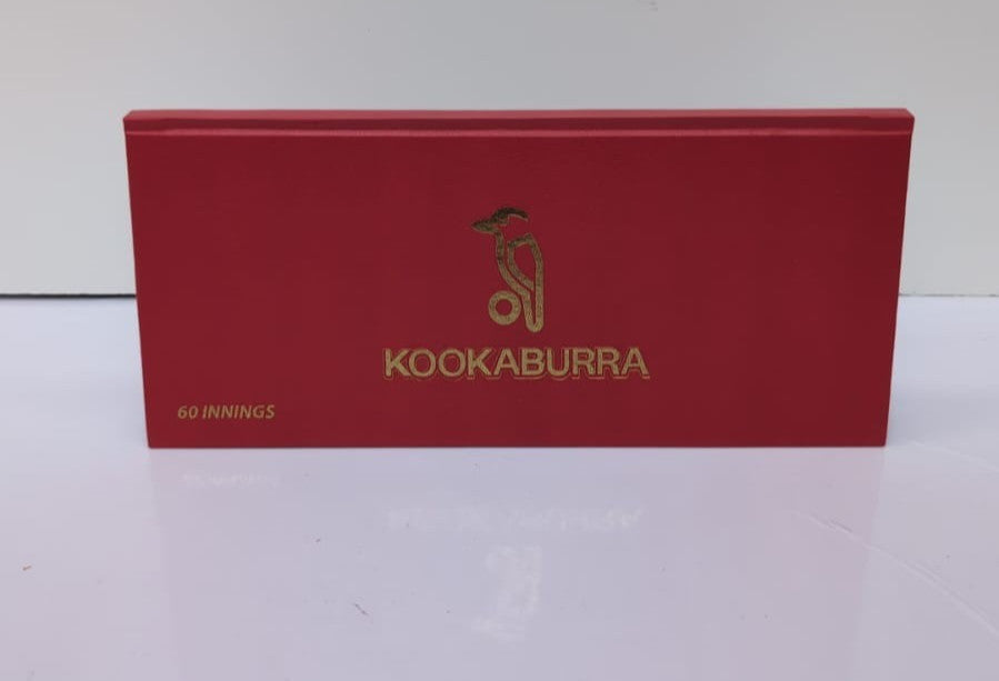 Kookaburra Cricket Score Books 60 Innings, Multi-coloured,One Size