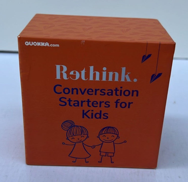 Quokka Rethink Conversation Starters For Kids Card Deck