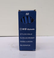 Stylostik Black Pens Pack of 50 Biros