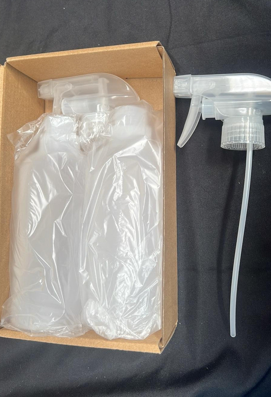 VEXPLO Plastic Spray Bottles Small Spray Bottles,300ml, 2 Pack
