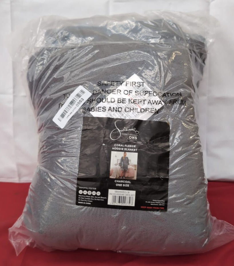 Sienna Hoodie Blanket, Mothers Day Gifts Ultra Soft Sherpa (packaging damaged)