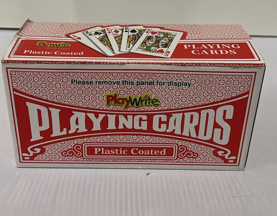 Playwrite Playing Cards. plastic coated sealed playing cards