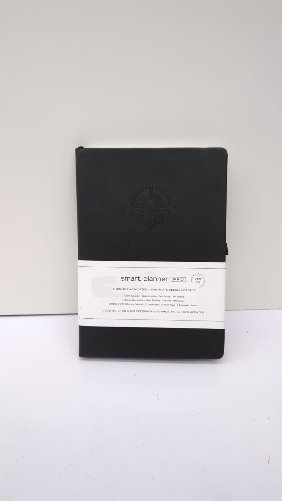 Smart Planner Pro  Undated Daily Planner,2023-2026,Organizer Planner Black
