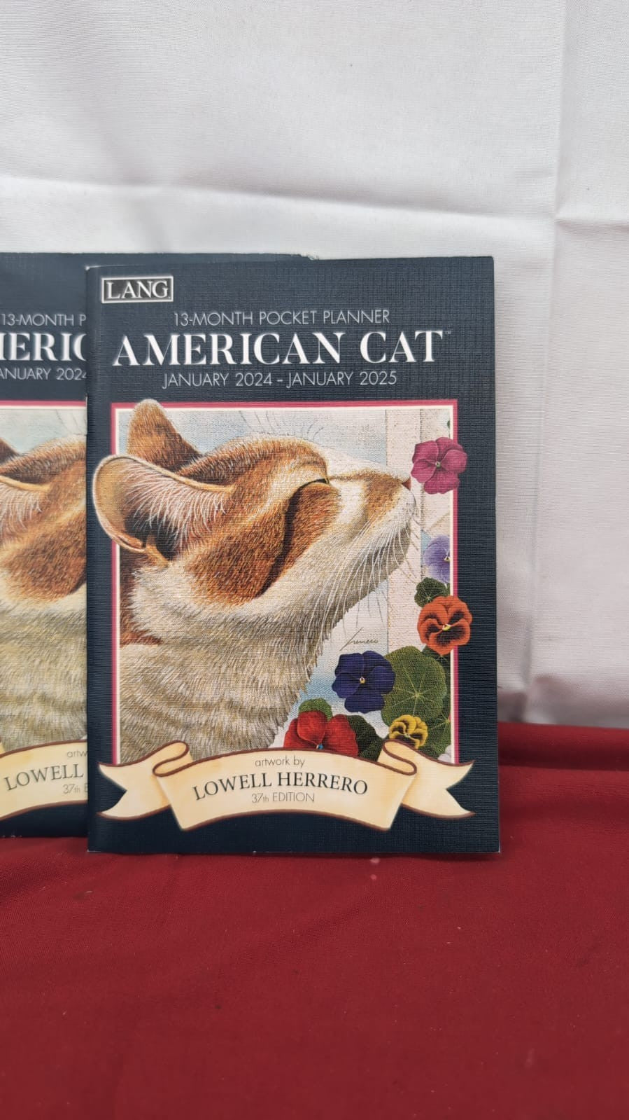 LANG American Cat™ 2024 Pocket Planner (small tear on the protective sleeve)