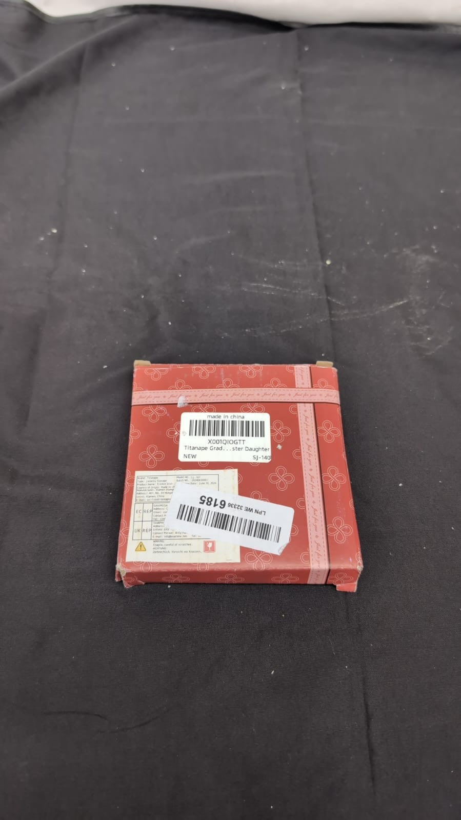 Jewelry Dish You make the world better 10 cm x 10 cm, Ring Dish