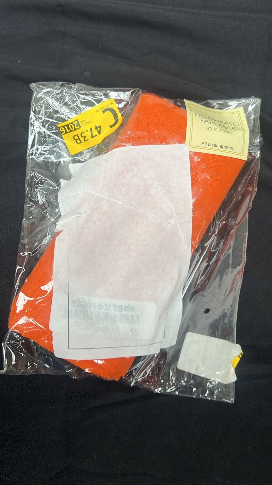 Pillowcases, 2 pieces, 70 x 50cm Orange