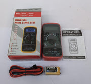 Multimeter, XL830L Voltmeter Ammeter Ohmmeter Handheld LCD Digital