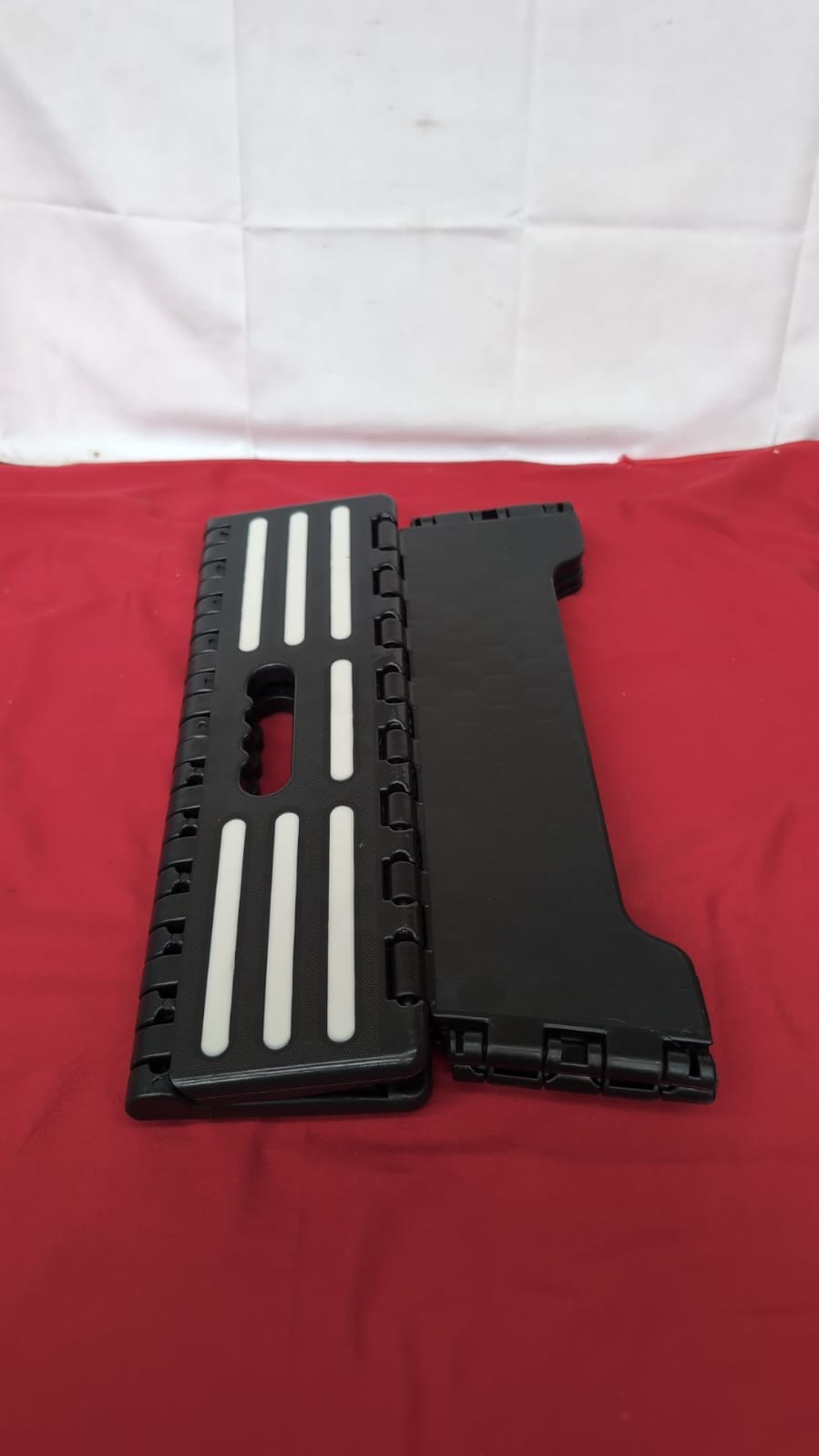 Portable Folding Step Up Stool Car Height Boost Elder Adult Kid Child Non-Slip