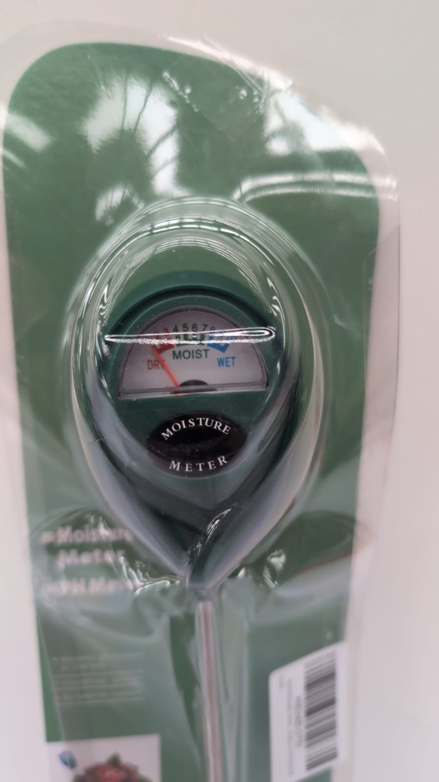 Soil Moisture Meter Plant Water Monitor Portable (Packaging Damaged)