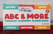 QUOKKA 60 Baby Flash Cards For Toddlers Age 1 2 - ABC Learning Resources