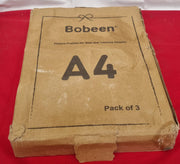 3 PCS Black Picture Frame A4 with Mount,Wooden,Poster Wall (box damaged)