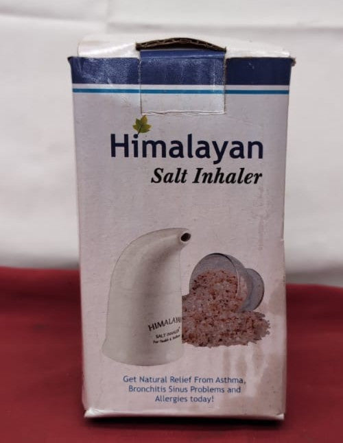 Ceramic with Pink Salt from The Himalayan Pink Salt Inhaler (packaging damaged)