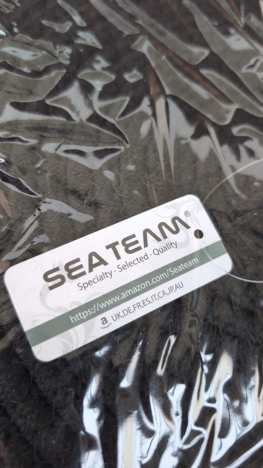 Sea Team Round Cotton Rope Storage Basket with Lid Large Woven Storage