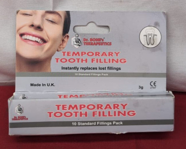 Dr. Bone's Therapeutics ® Temporary Tooth Filling Dental First Aid (box damaged)