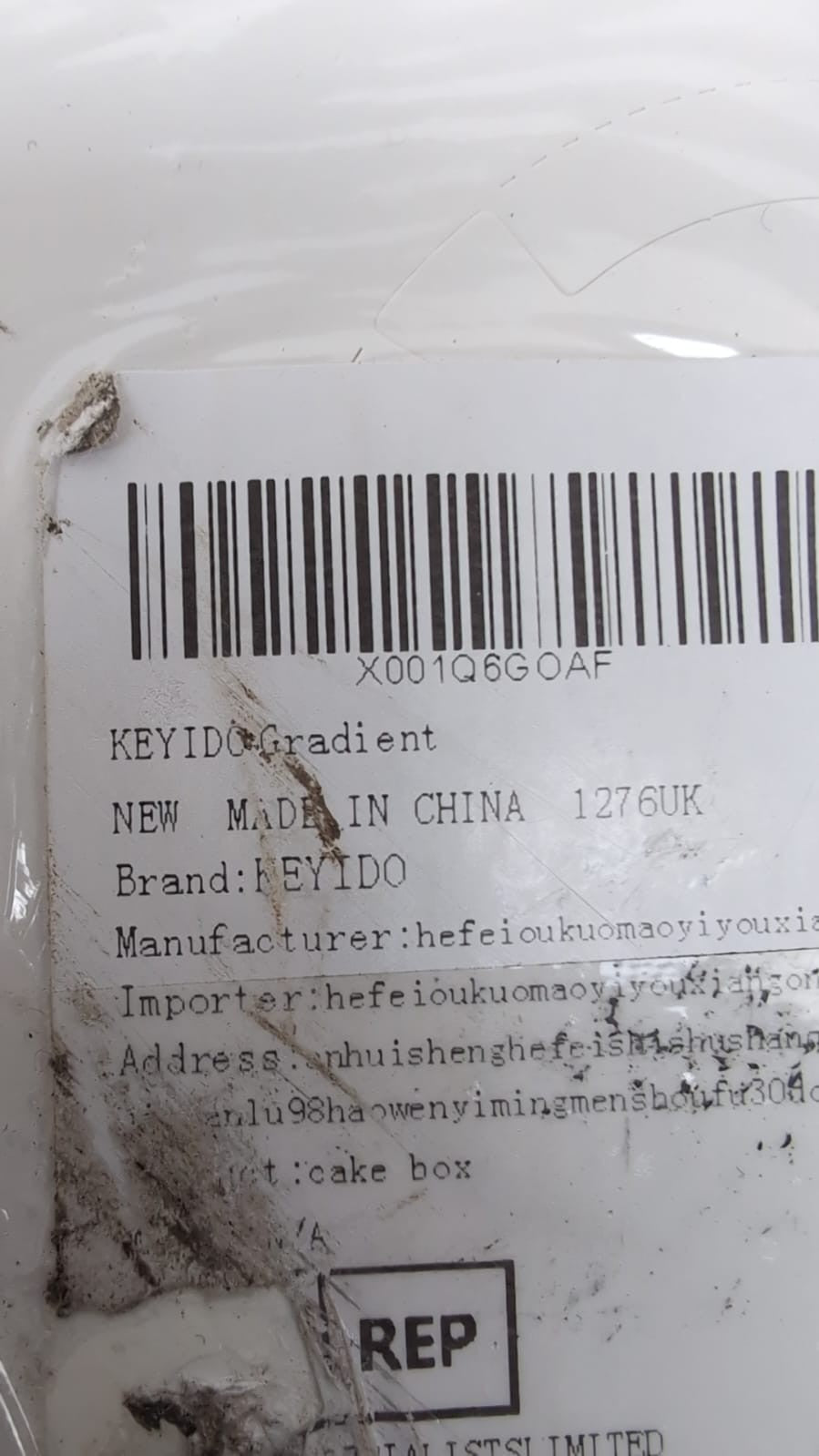 KEYIDO 20 Pack Cookie Boxes Bakery Boxes (Packaging Damaged)