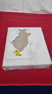 Sophia Classic Silver Butterfly Glass Picture Frame 12.7cm x 17.8cm(box damaged)