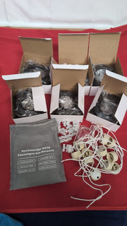 10 X Modern Recessed Ceiling Light Frame for Kitchen Round Black Finish Fittings