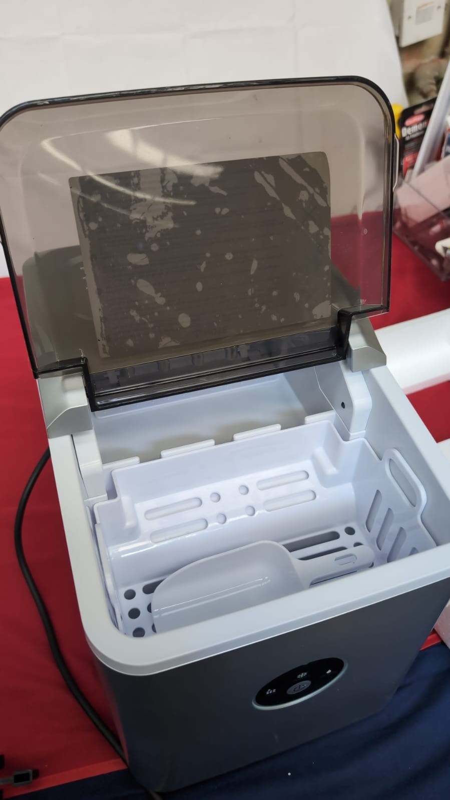 FOHERE Ice Maker Machine Countertop,Ice Ready in 5 Mins, 2 Bullet Ice (USED)