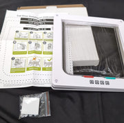 Medium Cat Flap Door, Safe and Lockable Cat Door for Windows for Thin Door