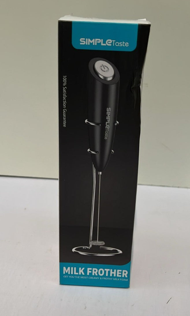 SIMPLETaste Milk Frother Handheld Battery Operated Electric Foam Maker